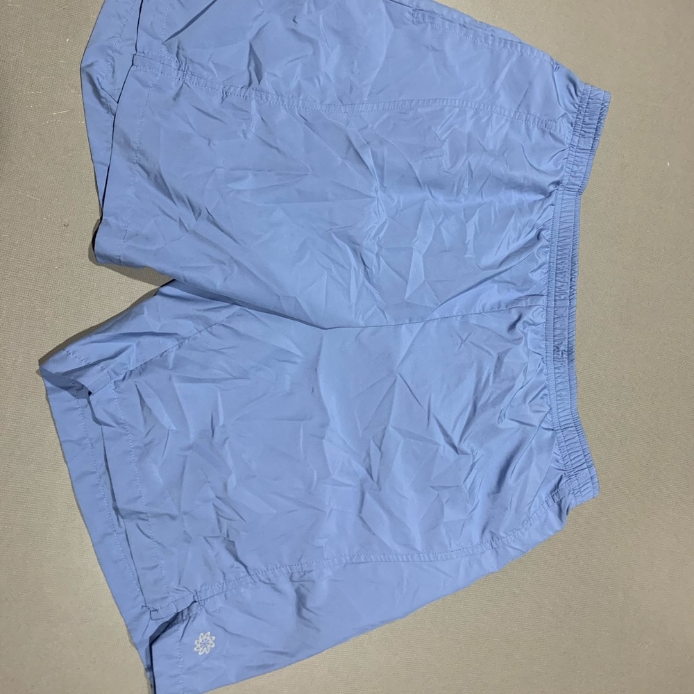 Title nine, size medium, blue shorts